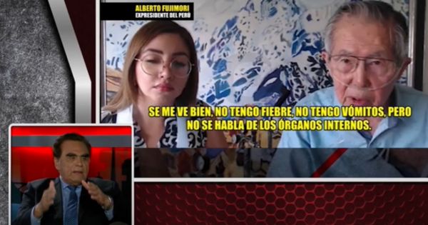 Portada: Luis Gonzales Posada sobre Alberto Fujimori: "Es un acto de perversidad devolverlo a la cárcel"