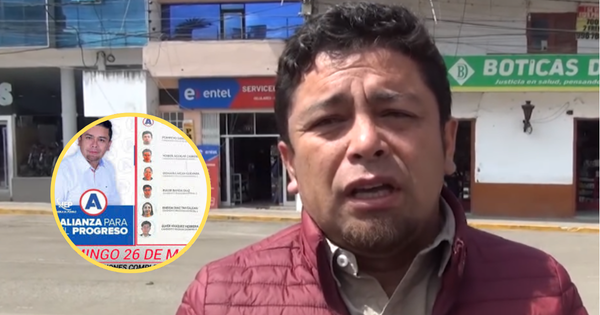 Cajamarca: candidato no ganó las elecciones de su distrito, pese a ser el único postulante