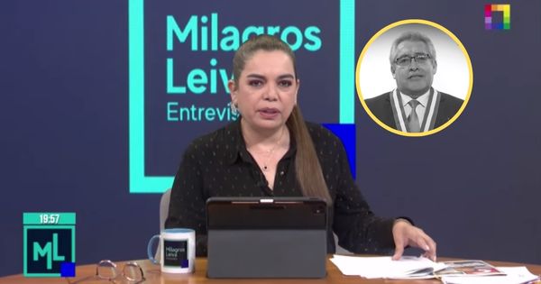 Portada: Milagros Leiva sobre el fiscal de la Nación, Juan Carlos Villena: "Es el nuevo 'Shakira 2'"