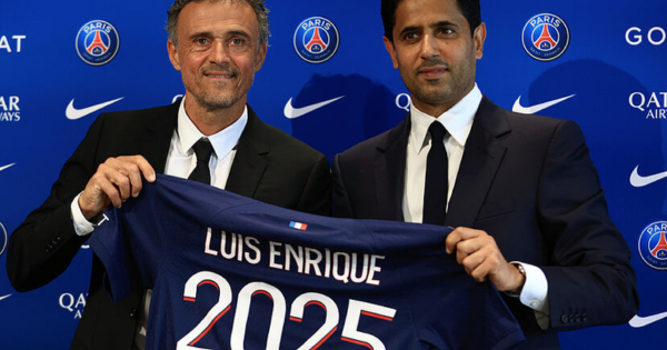 Luis Enrique fue presentado oficialmente como nuevo director técnico del PSG