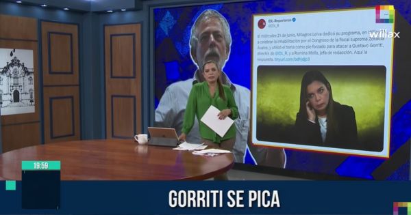 Milagros Leiva sobre Gustavo Gorriti: "Se ha dedicado más a ser un operador político" (VIDEO)