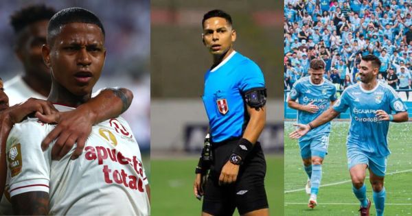 Universitario vs. Sporting Cristal: Bruno Pérez fue designado como árbitro para este trascendental duelo por la Liga 1