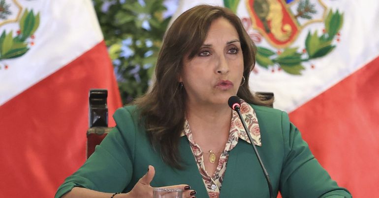 Dina Boluarte hizo un llamado al Congreso a que apruebe el proyecto de adelanto de elecciones
