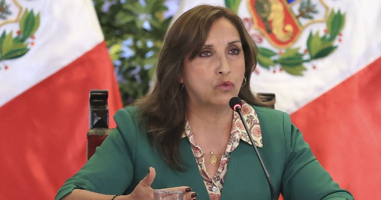 Portada: Dina Boluarte hizo un llamado al Congreso a que apruebe el proyecto de adelanto de elecciones