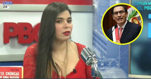 Zully Pinchi revela que "asesora" a Martín Vizcarra: "Yo no me he alejado de él"