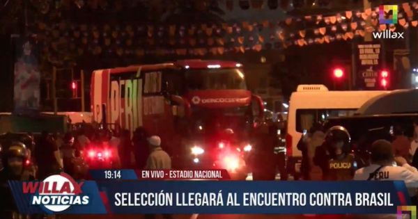 Perú vs. Brasil: hinchas de la bicolor calientan la previa del partido (VIDEO)