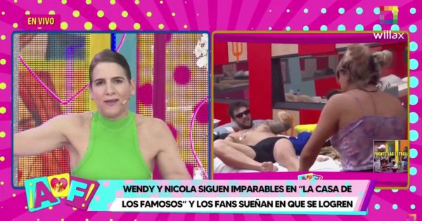 Gigi sobre Nicola Porcella por 'romance' con Wendy: "Está entrándole al juego por efectos del show"