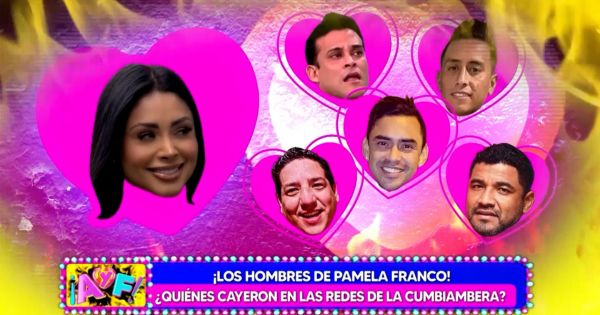 Portada: Pamela Franco: estos son los hombres que cayeron en las redes de la cumbiambera