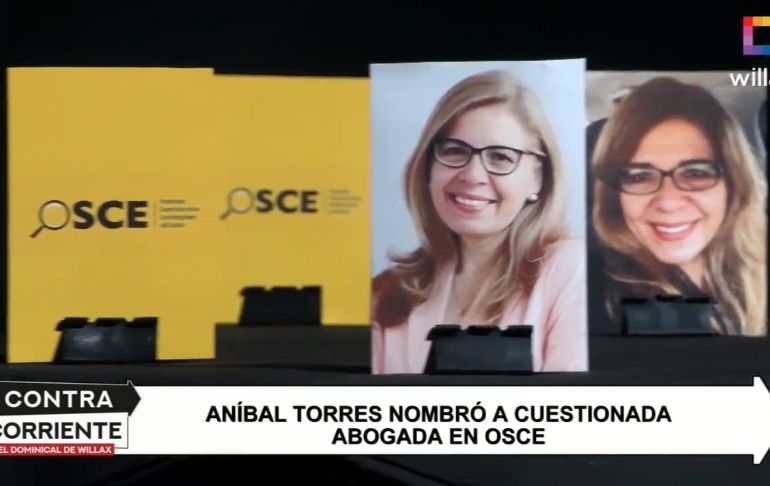 Presidenta ejecutiva del OSCE tiene un pasado oscuro relacionado a presuntos delitos de peculado y cobro indebido de dinero público