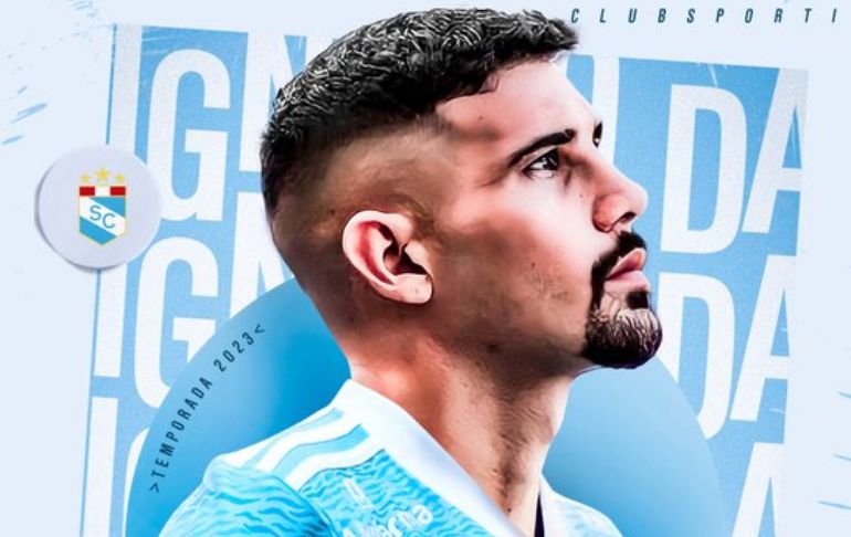 Portada: Sporting Cristal anunció la contratación del brasileño Ignácio da Silva [VIDEO]