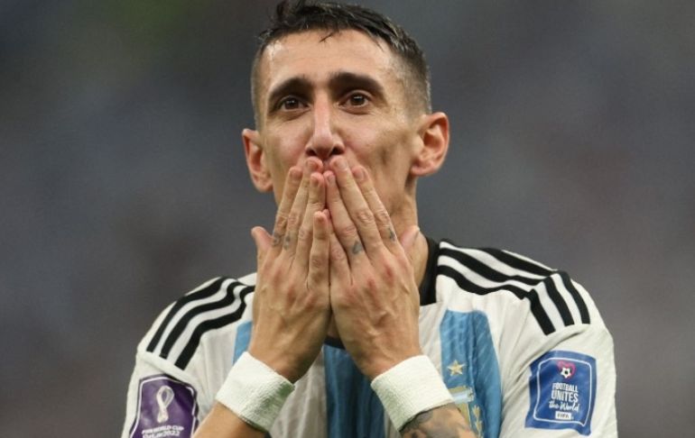 ¡Entre lágrimas! Argentina derrota 2-0 a Francia con un gol de Ángel Di María [VIDEO]