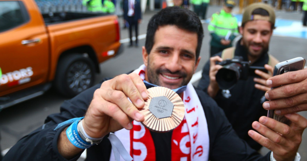 Stefano Peschiera recibe este miércoles laureles deportivos por conquistar medalla olímpica