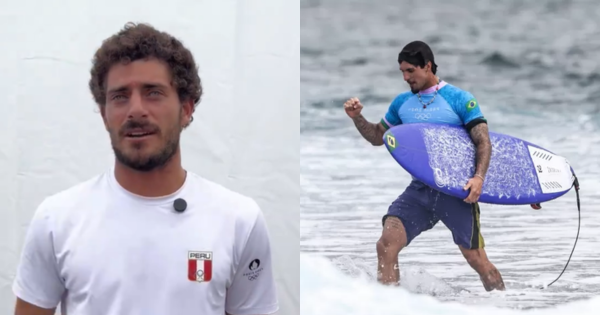 Portada: Alonso Correa sostiene que Gabriel Medina fue favorecido en heat durante lucha por medalla de bronce: "Fue muy raro"