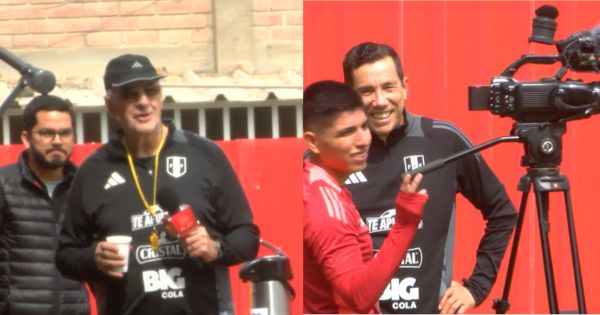 Portada: Selección peruana: Jorge Fossati quiso ser reportero y Piero Quispe camarógrafo