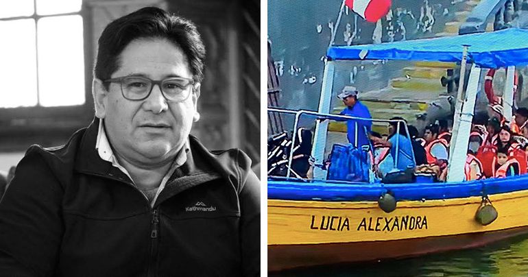 Periodista Luis Miranda pierde la vida tras volcadura de lancha con 20 turistas en el Callao