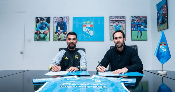 Portada: Sporting Cristal oficializó la contratación de Franco Romero para afrontar el Torneo Clausura