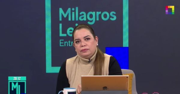 Portada: Milagros Leiva critica a Verónika Mendoza por avalar al dictador Maduro: "Alinea tus neuronas"