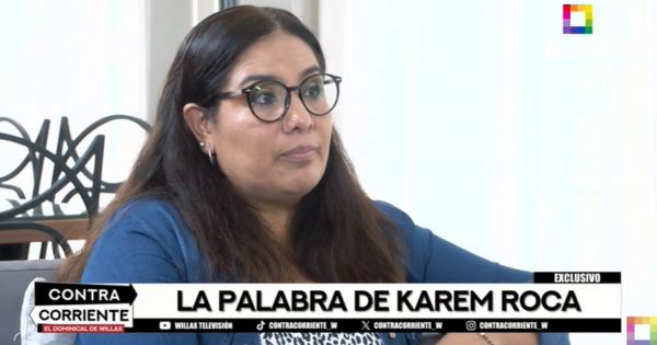 Portada: Karem Roca responde a Martín Vizcarra: "Tiene trabajando a su gente en este Gobierno"