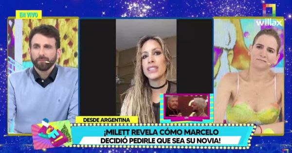 Portada: Milett Figueroa explica por qué no pasará Navidad en Perú con Marcelo Tinelli