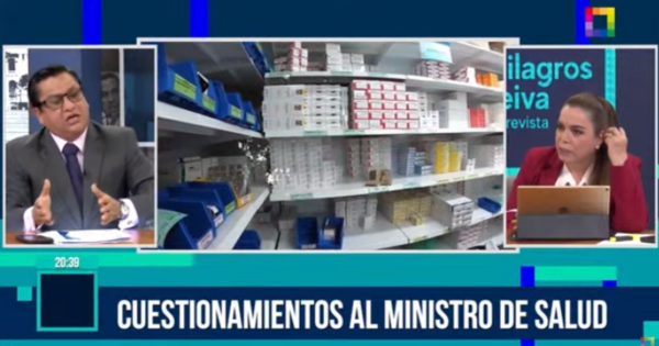 César Vásquez sostiene que "hay exministros que son operadores políticos"