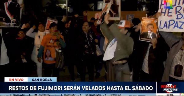 Alberto Fujimori: despiden al expresidente bailando "El ritmo del Chino"