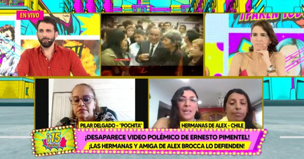 Portada: Hermana de Álex Brocca no descarta película de bailarín: "Si es para concientizar, no lo dudo"