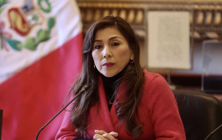 Lady Camones sobre Alberto Otárola: "Puede generar consensos con el Legislativo"