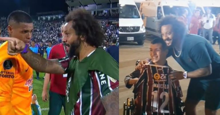 Portada: Marcelo se negó a intercambiar camisetas con Ángelo Campos para tener un noble gesto con hincha de Alianza Lima