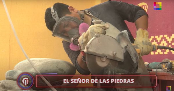 Abel Zavaleta: esta la historia del peruano que, con creatividad, da vida cientos de piedras | REPORTAJE DE 'CRÓNICAS DE IMPACTO'