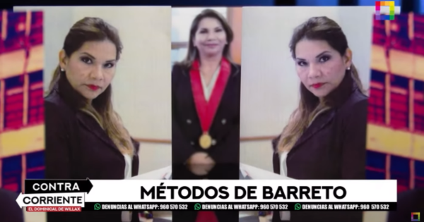 'ContraCorriente' muestra los métodos de Marita Barreto: fiscal quiere barrer con periodistas