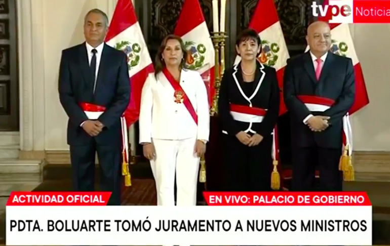 Estos son los nuevos ministros del Interior, Trabajo y Mujer que juraron a sus cargos este viernes