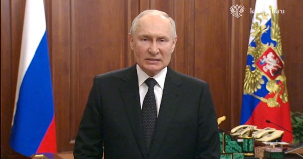 ¡Tensión! Vladímir Putin calificó de "traidor" al del jefe del Grupo Wagner y promete castigarlo