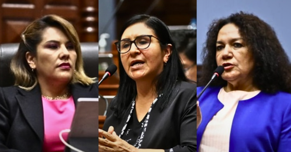 Comisión de Ética verá este lunes informes finales contra Digna Calle, Katy Ugarte y María Acuña