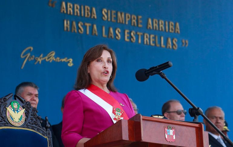 Dina Boluarte sobre adelanto de elecciones: "Aquí nos vamos todos: Ejecutivo y Legislativo"