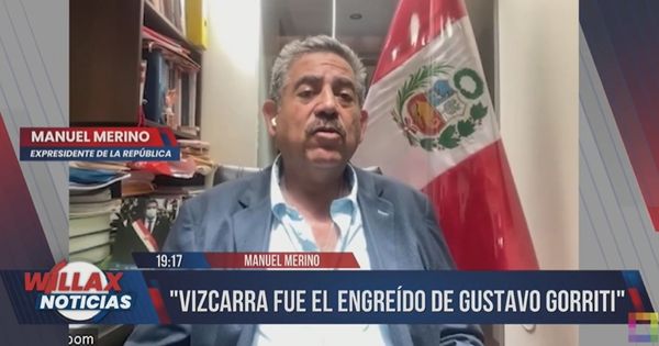 Manuel Merino: "Martín Vizcarra fue el engreído de Gustavo Gorriti"