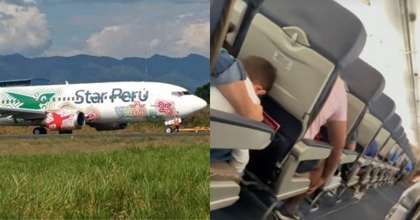 Avión aterriza de emergencia en Tarapoto tras falla técnica: pasajeros vivieron momentos de terror (VIDEO)