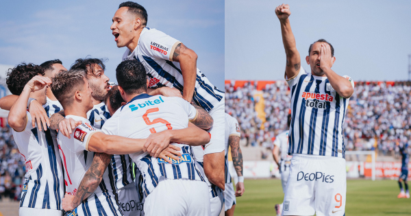Portada: Alianza Lima sufre pero gana por 3-2 a la César Vallejo por el Torneo Clausura: doblete de Hernán Barcos