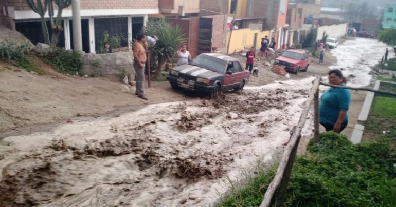 Lluvias en Lima: se reportan nuevos huaicos en Chosica y Santa Eulalia