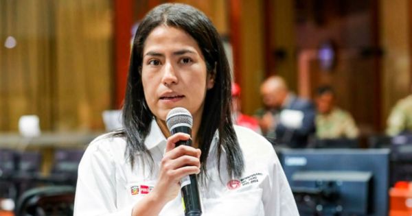 Ministra Paola Lazarte arremete contra María Jara: “Solamente hubo discurso y papel”