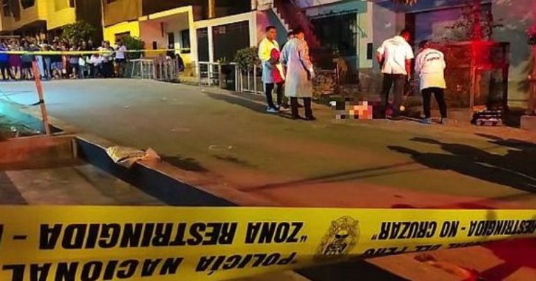 Comas: hombre fue asesinado a balazos en la puerta de su casa