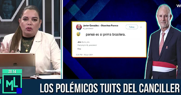 Milagros Leiva a la izquierda: "Cobardes, métanse con Javier González-Olaechea y no con su hijo"