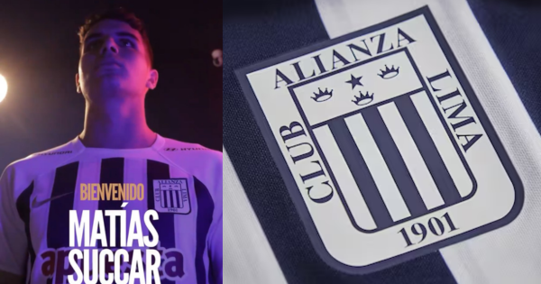 Alianza Lima hace oficial el fichaje de Matías Succar: "Bienvenido al equipo del pueblo"