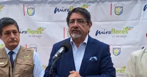 Alcalde de Miraflores sobre parque Grau: "La intangibilidad es solamente en la zona que está la estatua"