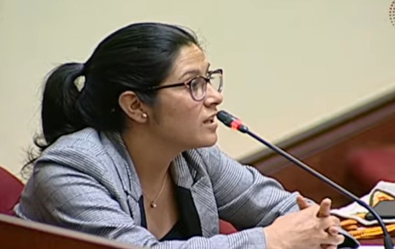 Yenifer Paredes: cuñada de Pedro Castillo reaparece en la Comisión de Fiscalización