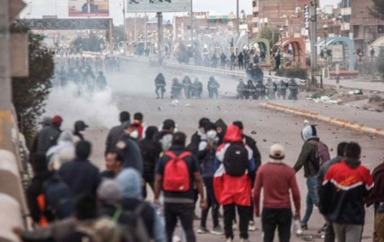 Equipo de Fiscales realizan diligencias 24 horas al día en Puno para esclarecer hechos de violencia en protestas