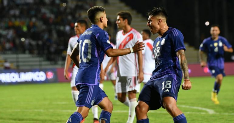 Portada: Perú luchó, pero no fue suficiente: cayó 2-0 ante Argentina por el Preolímpico sub-23