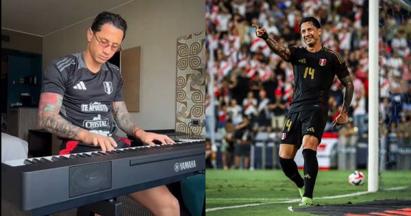 Portada: Gianluca Lapadula se relaja tocando el piano y ejecuta tema del grupo Daft Punk