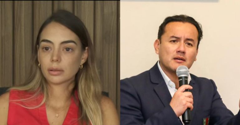 Portada: Camila Ganoza, expareja de Richard Acuña, lo denuncia por maltrato psicológico e infidelidad