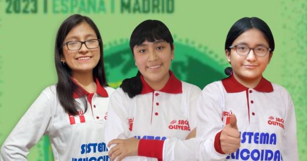 Escolares peruanas obtienen medallas de oro y plata en Olimpiada Iberoamericana de Biología en España