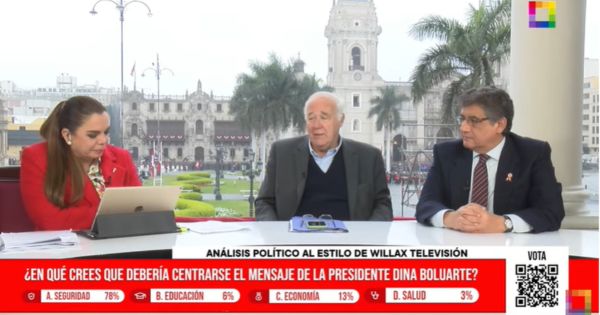 Víctor Andrés García Belaúnde sobre Dina Boluarte: "No tiene ningún tipo de respaldo"